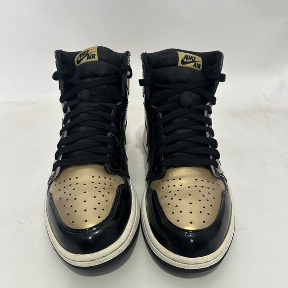 Nike Air Jordan 1 Retro High OG NRG “Patent Gold Toe" - Picture 2 of 13